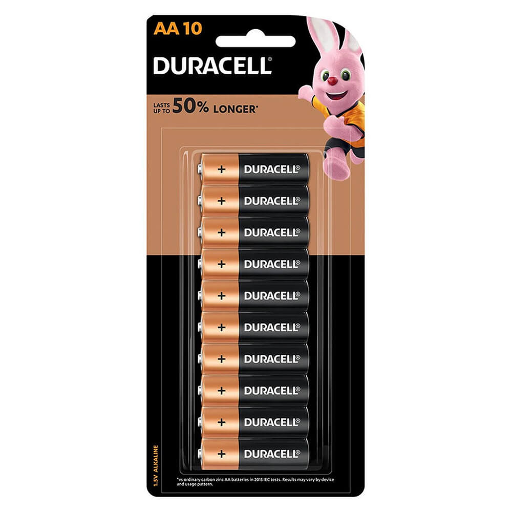 Duracell alkaliske batterier (AA)