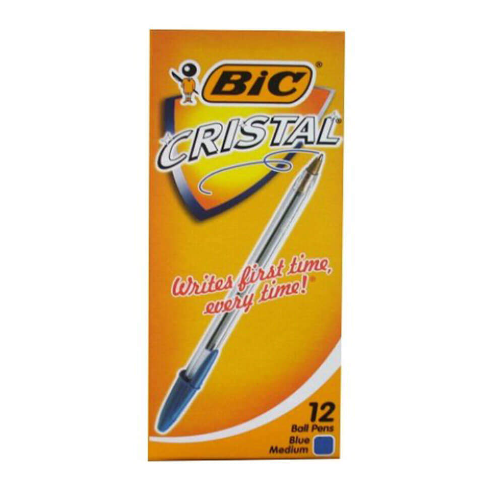 BIC Cristal Original Kugelschreiber (12/Box)