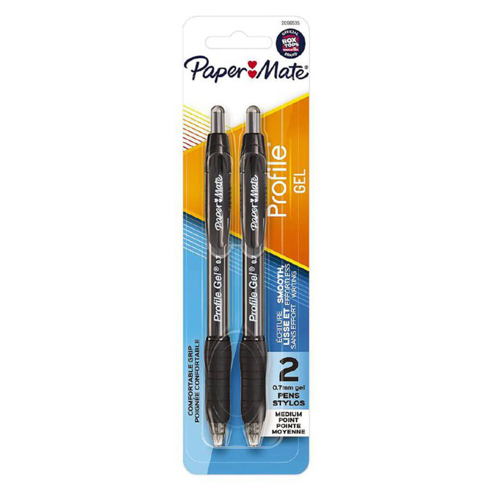 Papierkollegen Profilgel einsensbarer Stift 0,7 mm (2pk)