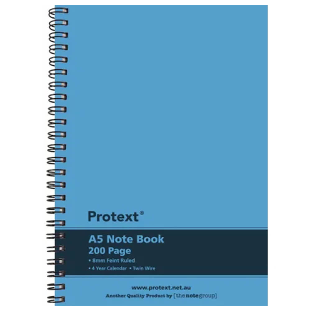 Protext Twin Wire Notebook 200 sidor (A5)