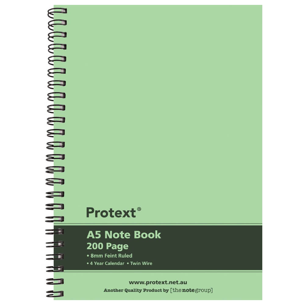 Protext Twin Wire Notebook 200 pagine (A5)