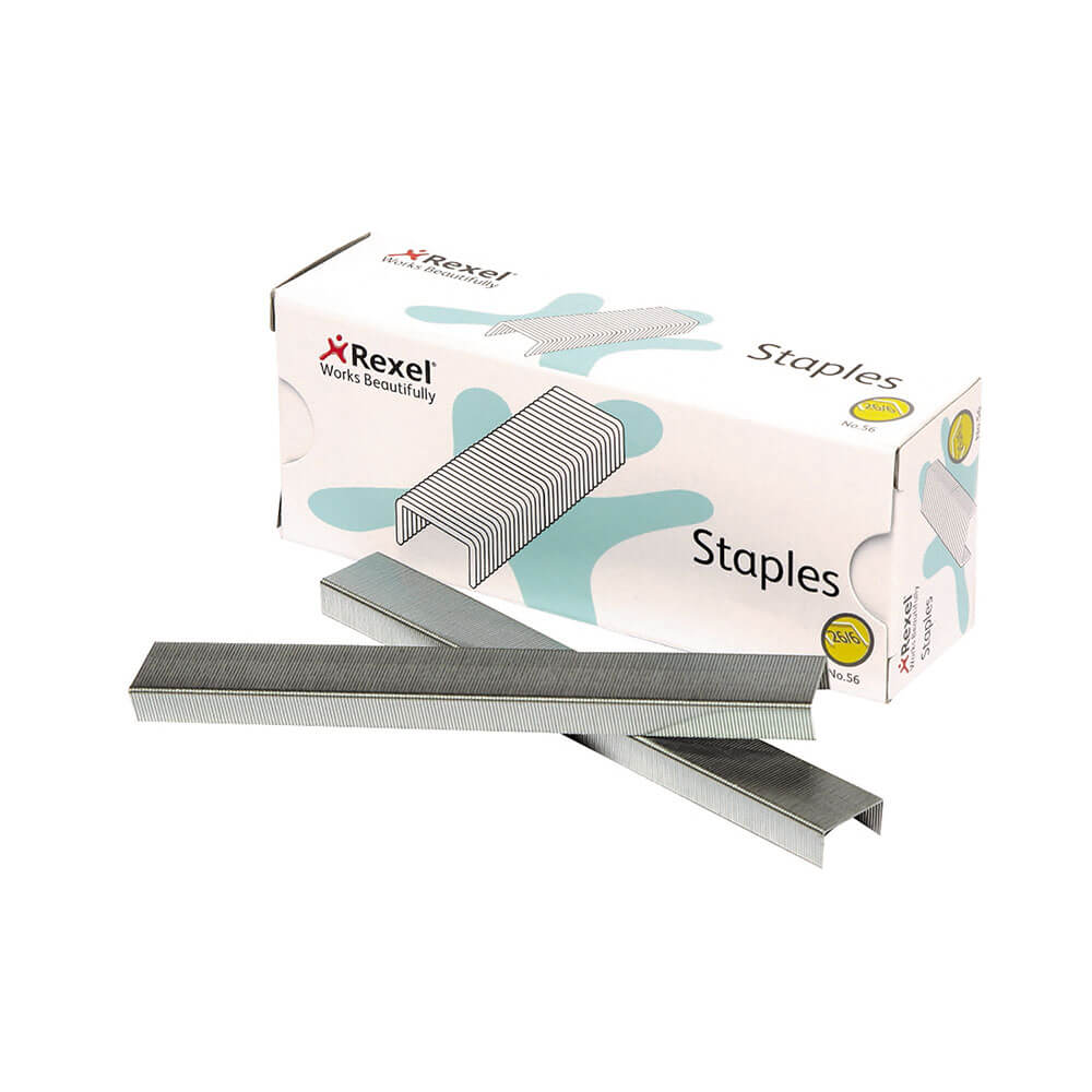 Staples de haute qualité Rexel (26/6)