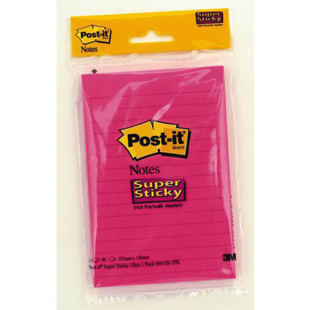 Note foderate super appiccicose post-it (90 fogli)