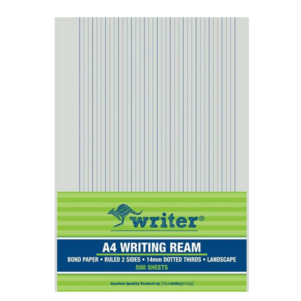 Writer A4 14mm Dotted Thirds Exam Paper (500pcs)