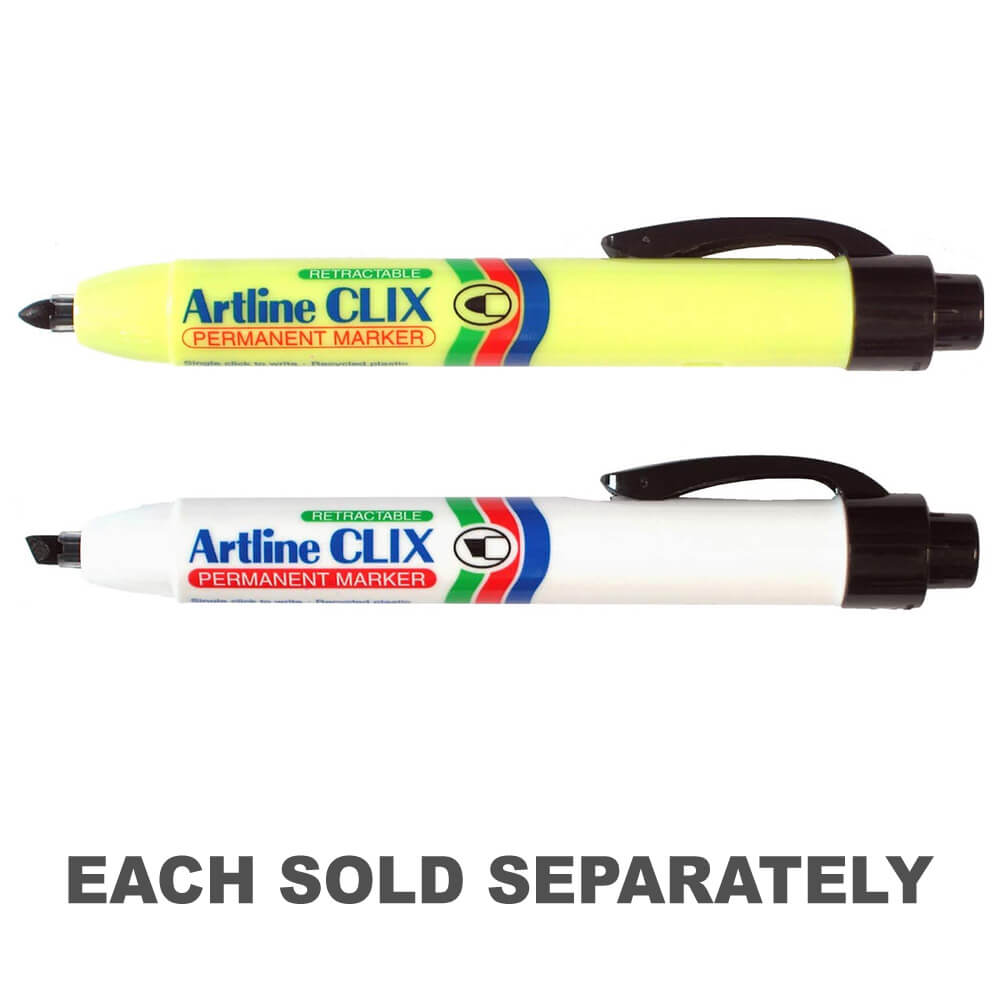 Artline Clix Retractable Bullet Nib Marker 12pk