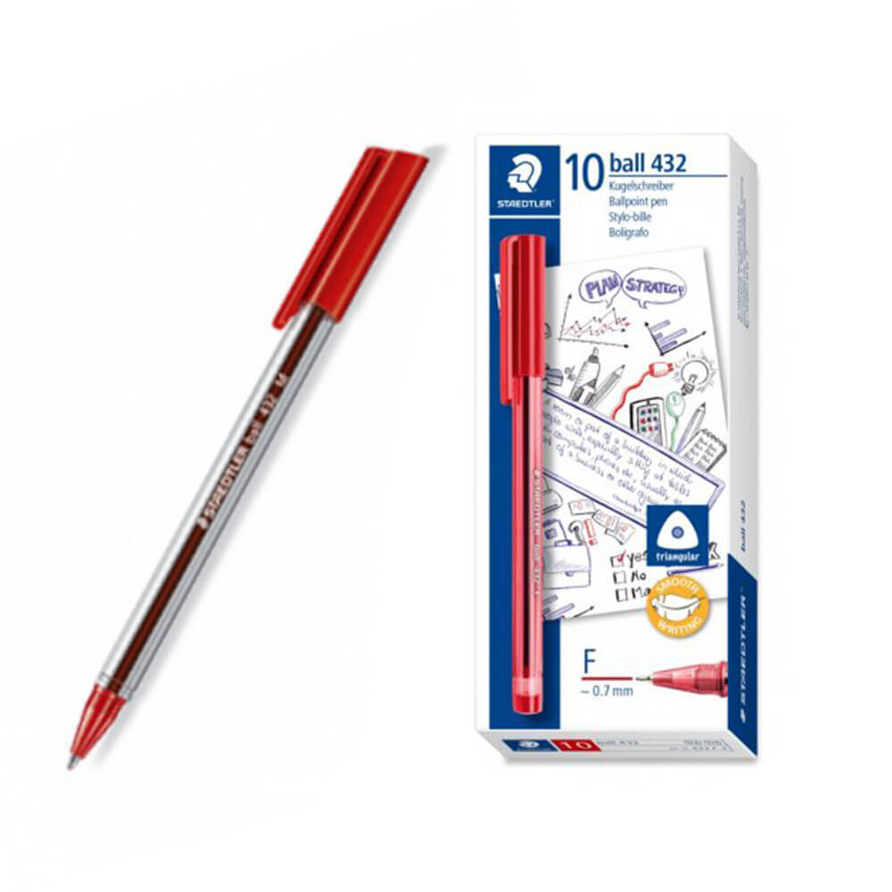 Staedtler Stick pluss fin ballpenn