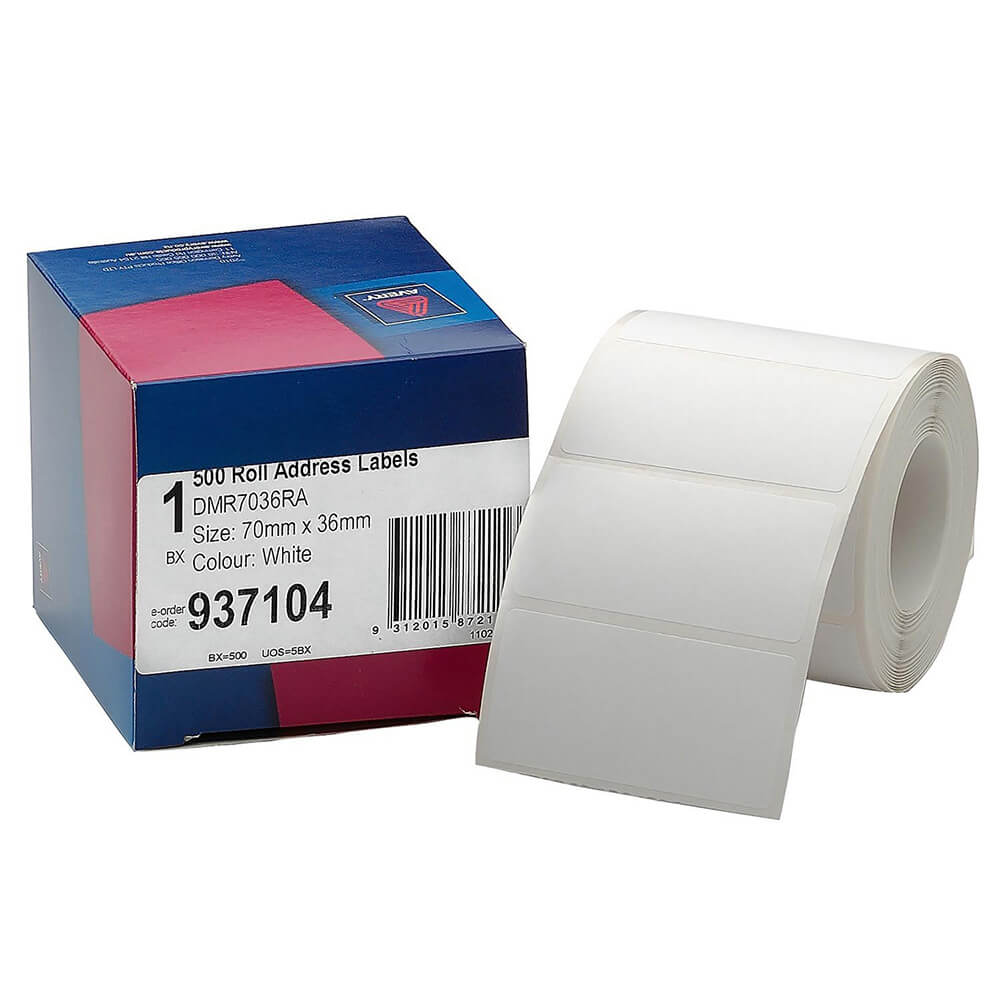 Avery Address Label Dispenser (boks på 500)