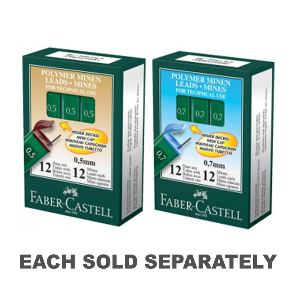 Faber-Castell 2B Leads (Box of 12)