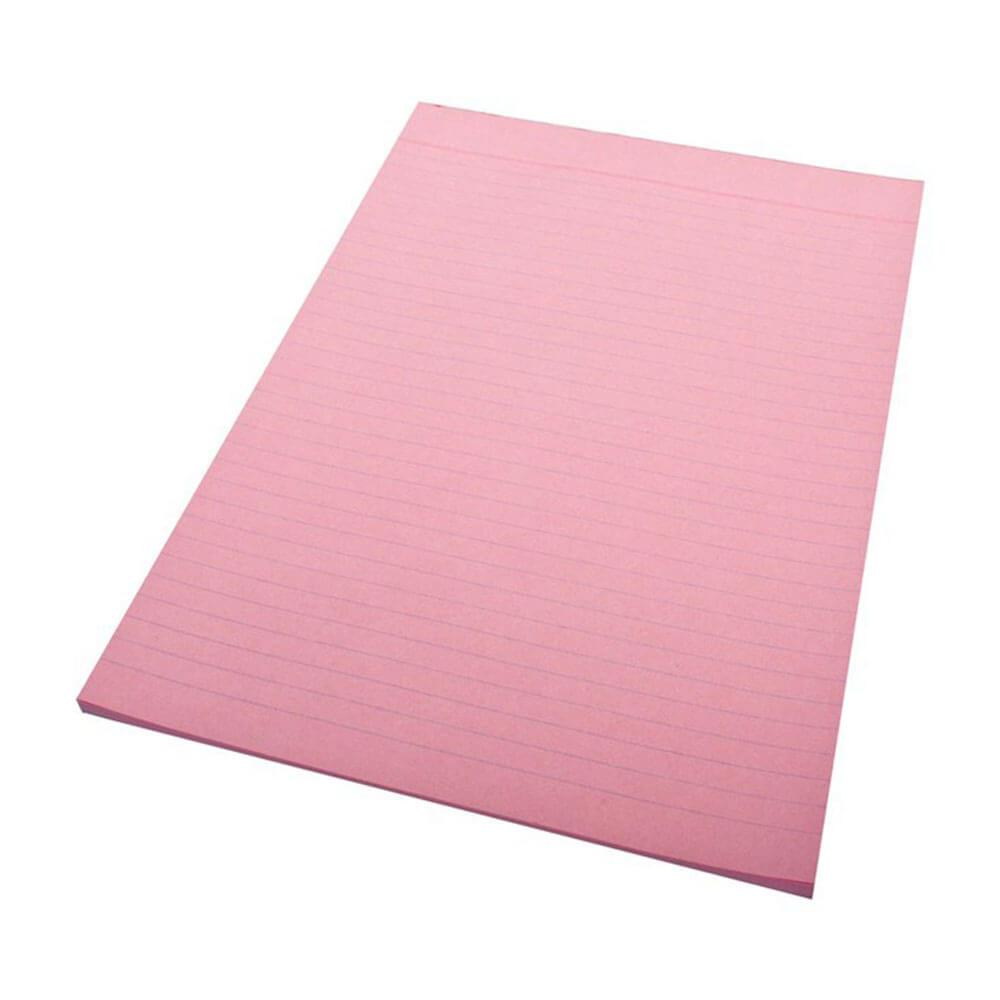 Quill A4 Bond styrde 70-Leaf Office Pads 70gsm 10pk