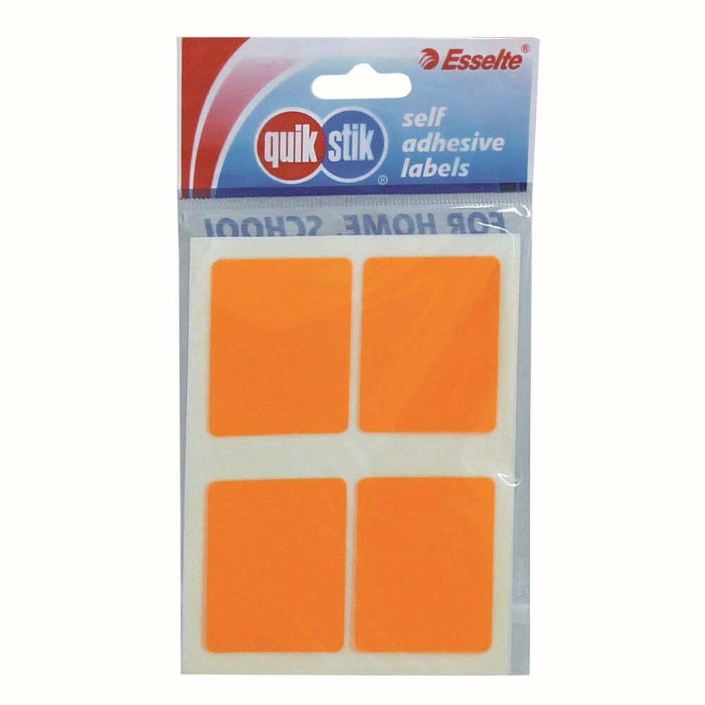 Quik Stik F / P Flouro Colored Label (35x45)