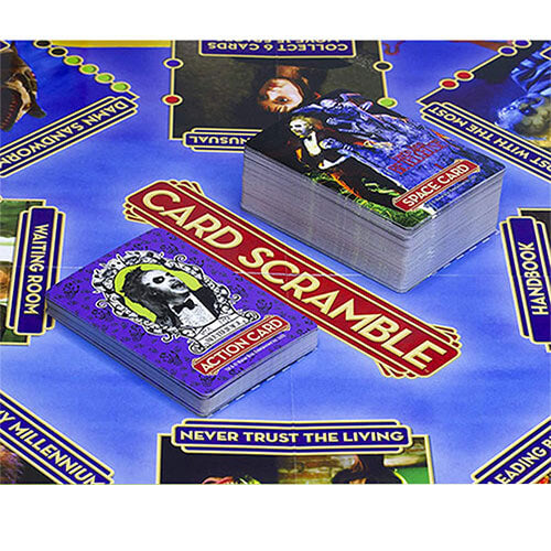 Aquarius Beetlejuice Card Scramble Board Game