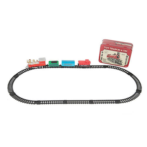 Funtime Train In A Tin Toy